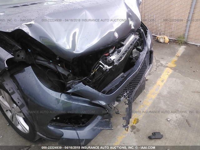 4JGDA5HB2CA020603 - 2012 MERCEDES-BENZ ML 350 4MATIC BLUE photo 6