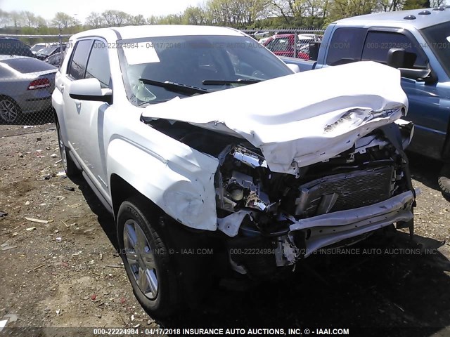 2GKALMEK3G6268849 - 2016 GMC TERRAIN SLE WHITE photo 6