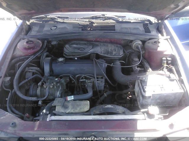 1B3AA46K8RF301127 - 1994 DODGE SPIRIT BLUE photo 10