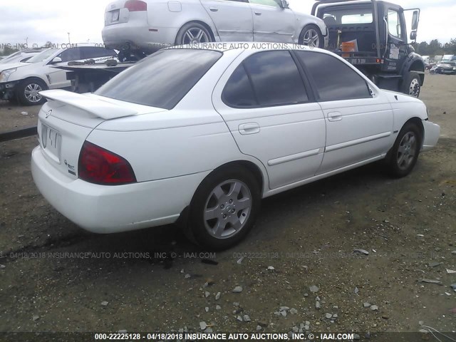 3N1CB51D76L509877 - 2006 NISSAN SENTRA 1.8/1.8S WHITE photo 4