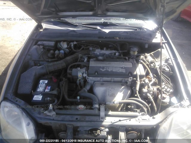 JHMBB6244WC801641 - 1998 HONDA PRELUDE BLUE photo 10