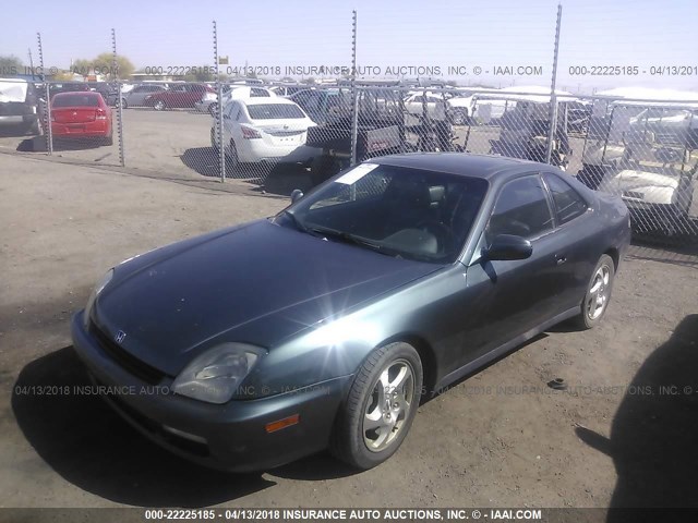 JHMBB6244WC801641 - 1998 HONDA PRELUDE BLUE photo 2