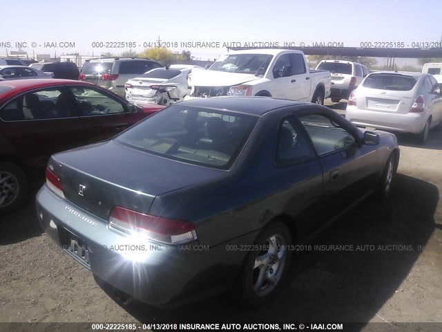 JHMBB6244WC801641 - 1998 HONDA PRELUDE BLUE photo 4