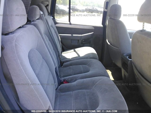 1FMZU73K64ZB24160 - 2004 FORD EXPLORER XLT/XLT SPORT/NBX BLUE photo 8