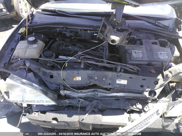 1FAFP37N76W156010 - 2006 FORD FOCUS ZX5 BLACK photo 10