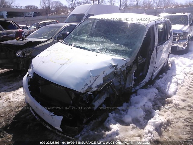 2C4RDGBG8GR145379 - 2016 DODGE GRAND CARAVAN SE WHITE photo 2