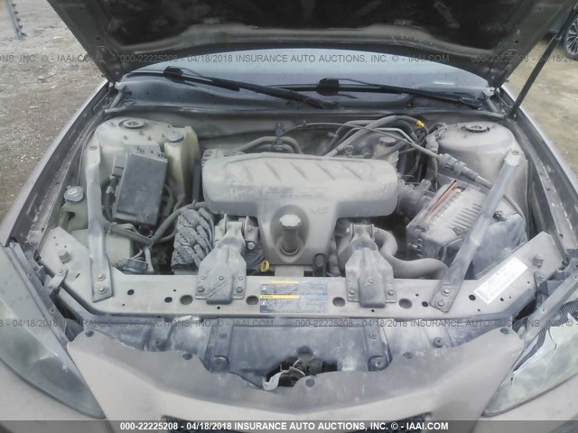 2G2WP552361162719 - 2006 PONTIAC GRAND PRIX TAN photo 10