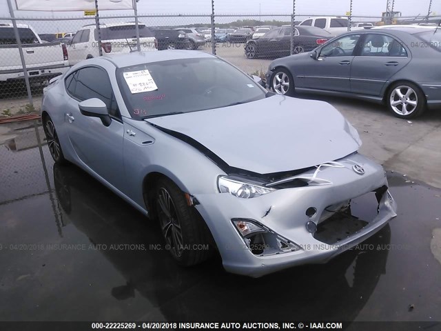 JF1ZNAA19D2732357 - 2013 TOYOTA SCION FR-S SILVER photo 1