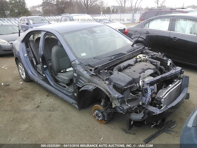 1G11B5SL0EF121384 - 2014 CHEVROLET MALIBU LS 蓝色 照片 1