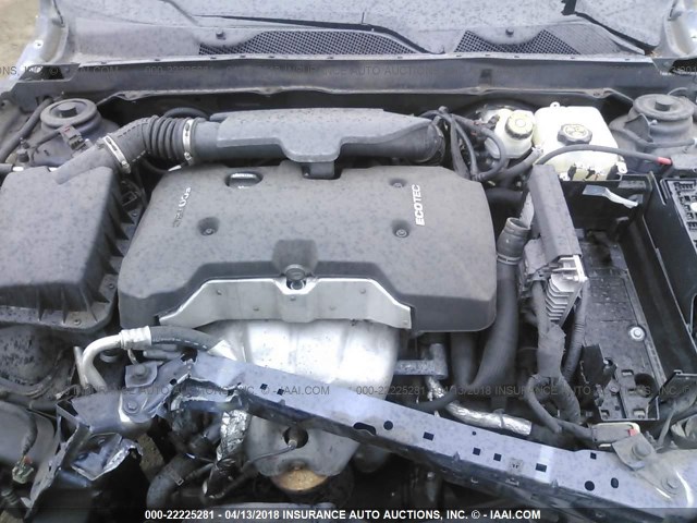 1G11B5SL0EF121384 - 2014 CHEVROLET MALIBU LS 蓝色 照片 10