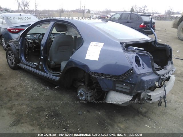 1G11B5SL0EF121384 - 2014 CHEVROLET MALIBU LS 蓝色 照片 3