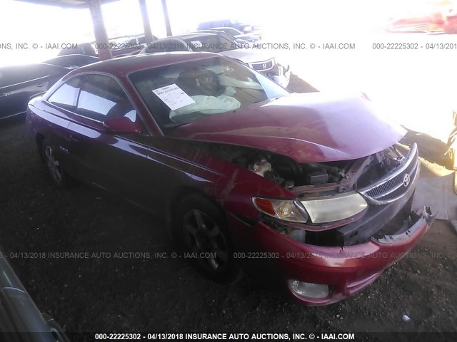 2T1CF28P8XC182748 - 1999 TOYOTA CAMRY SOLARA SE/SLE წითელი ფოტო 1