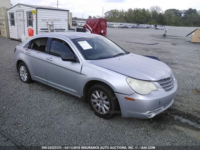 1C3LC46K87N609536 - 2007 CHRYSLER SEBRING SILVER photo 1