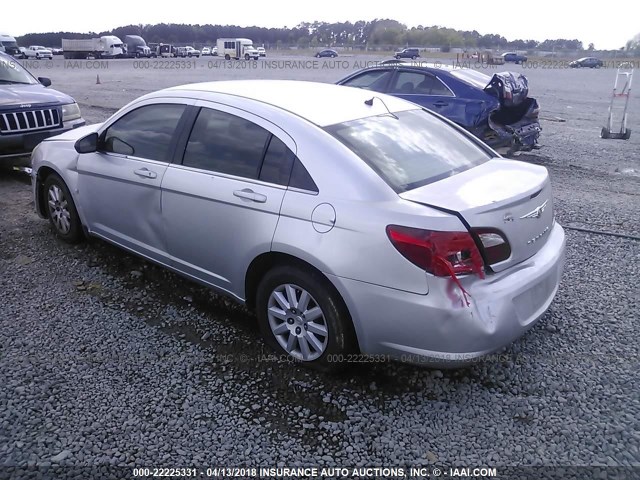 1C3LC46K87N609536 - 2007 CHRYSLER SEBRING SILVER photo 3