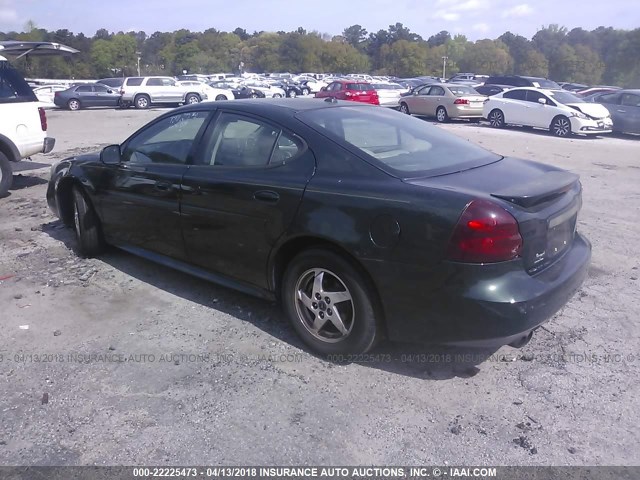 2G2WS522741362938 - 2004 PONTIAC GRAND PRIX GT2 მწვანე ფოტო 3