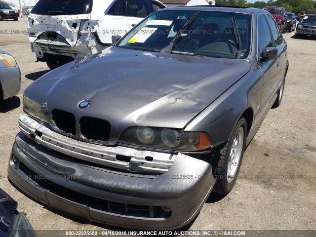 WBADT43472GY96366 - 2002 BMW 525 I AUTOMATIC GRAY photo 6