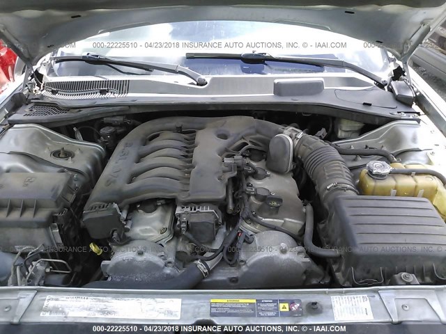 2D4FV47V36H435834 - 2006 DODGE MAGNUM SXT GRAY photo 10