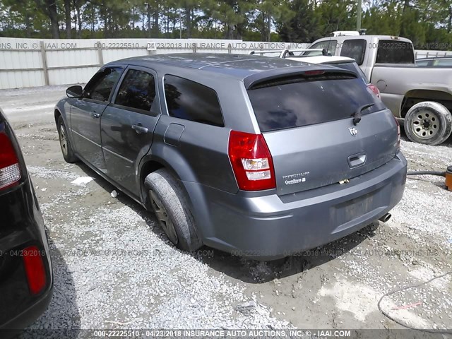 2D4FV47V36H435834 - 2006 DODGE MAGNUM SXT GRAY photo 3