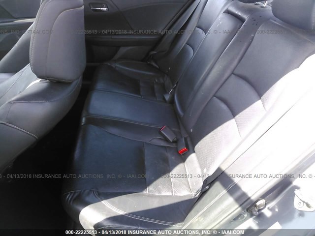 1HGCR3F84DA019878 - 2013 HONDA ACCORD EXL GRAY photo 8