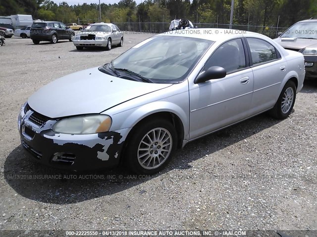 1B3AL46T76N233424 - 2006 DODGE STRATUS SXT GRAY photo 2