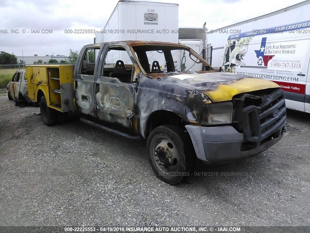 1FDXW46P67EA79661 - 2007 FORD F450 SUPER DUTY YELLOW photo 1