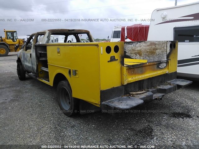 1FDXW46P67EA79661 - 2007 FORD F450 SUPER DUTY YELLOW photo 3