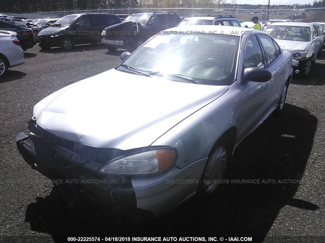 1G2NF52E04C250888 - 2004 PONTIAC GRAND AM SE1 SILVER photo 2