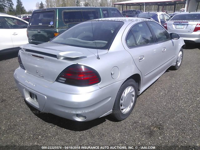 1G2NF52E04C250888 - 2004 PONTIAC GRAND AM SE1 SILVER photo 4