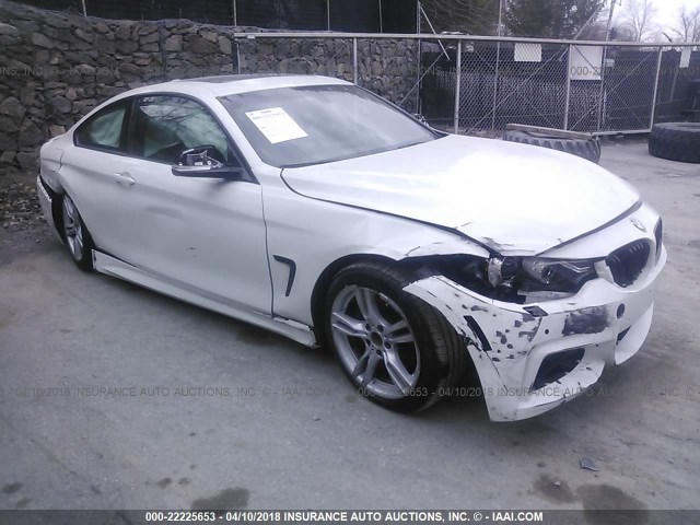 WBA3N9C57FK246371 - 2015 BMW 428 XI WHITE photo 1