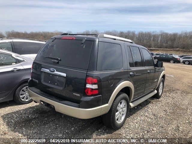 1FMEU74E07UB67336 - 2007 FORD EXPLORER EDDIE BAUER GRAY photo 4