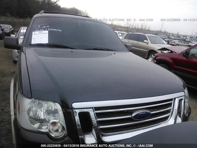 1FMEU74E07UB67336 - 2007 FORD EXPLORER EDDIE BAUER GRAY photo 6