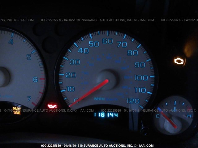 1J4GL48K44W139631 - 2004 JEEP LIBERTY SPORT 绿色 照片 7