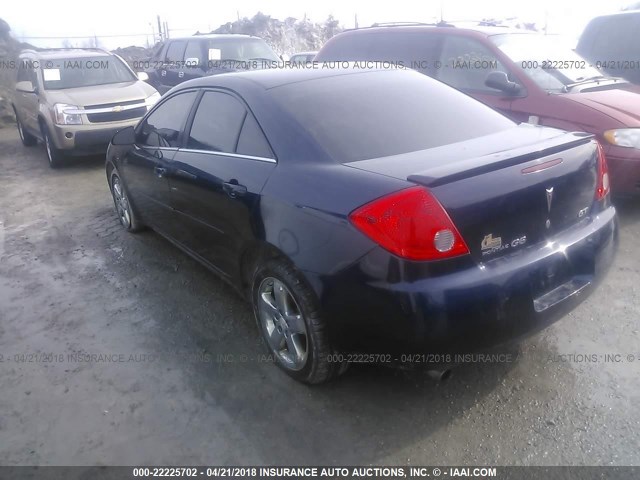 1G2ZH57N484103753 - 2008 PONTIAC G6 GT BLUE photo 3