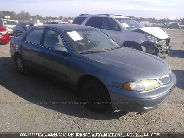 1YVGF22C0W5706746 - 1998 MAZDA 626 DX/LX BLUE photo 1