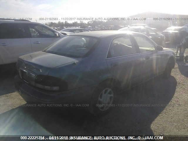 1YVGF22C0W5706746 - 1998 MAZDA 626 DX/LX BLUE photo 4