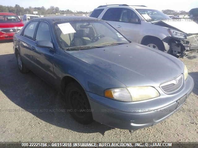 1YVGF22C0W5706746 - 1998 MAZDA 626 DX/LX BLUE photo 6