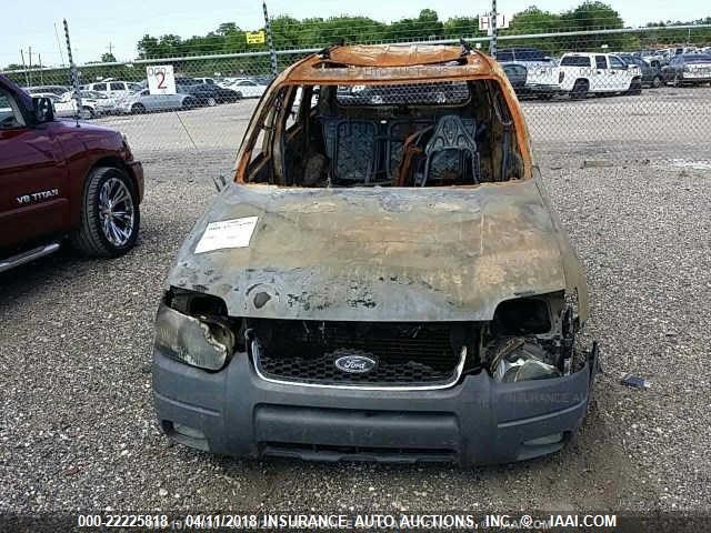 1FMCU04101KF71526 - 2001 FORD ESCAPE XLT RED photo 6