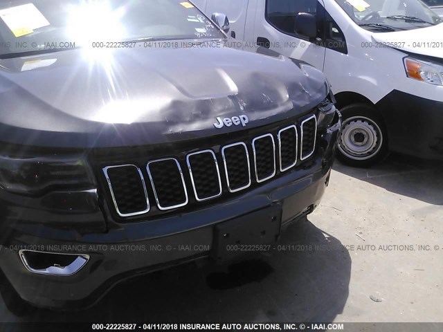 1C4RJEBG6JC130778 - 2018 JEEP GRAND CHEROKEE LIMITED GRAY photo 6