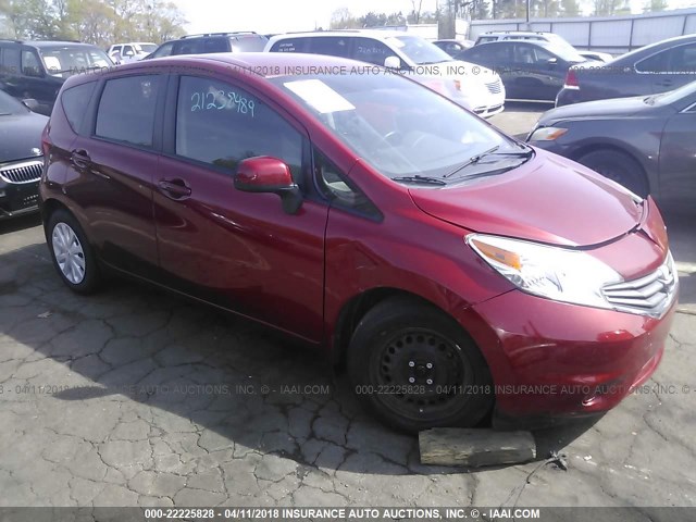 3N1CE2CP8EL364988 - 2014 NISSAN VERSA NOTE S/S PLUS/SV/SL RED photo 1
