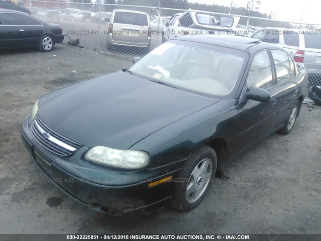1G1NE52J82M613028 - 2002 CHEVROLET MALIBU LS 绿色 照片 2