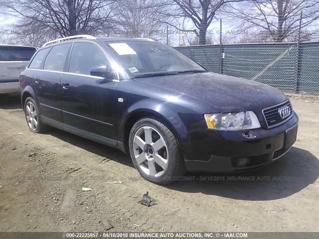 WAUVT68E43A353322 - 2003 AUDI A4 3.0 AVANT QUATTRO BLUE photo 1