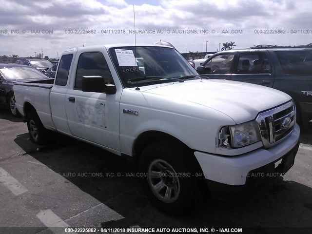 1FTYR14D68PA89412 - 2008 FORD RANGER SUPER CAB WHITE photo 1