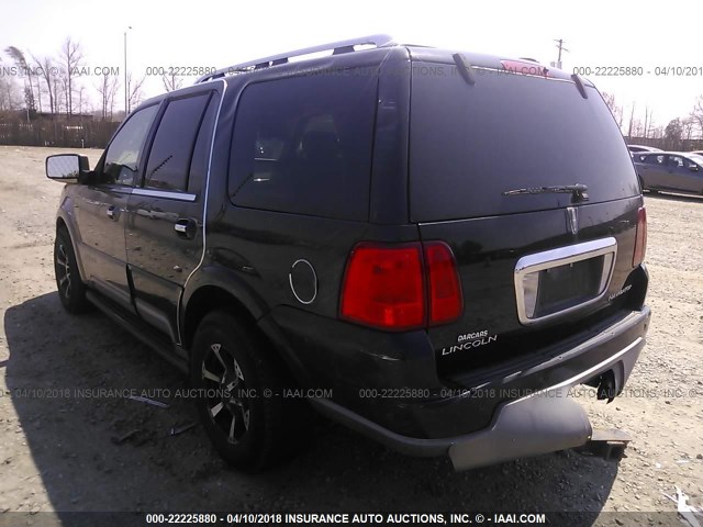 5LMFU28R13LJ16851 - 2003 LINCOLN NAVIGATOR 黑色 照片 3
