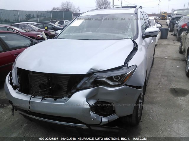 5N1DR2MM3HC620234 - 2017 NISSAN PATHFINDER S/SV/SL/PLATINUM 银色 照片 2