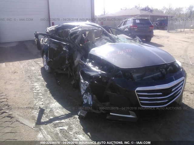 1G6AP5SX8F0141790 - 2015 CADILLAC CTS BLACK photo 1