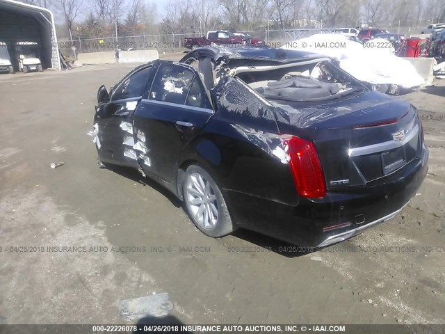 1G6AP5SX8F0141790 - 2015 CADILLAC CTS BLACK photo 3