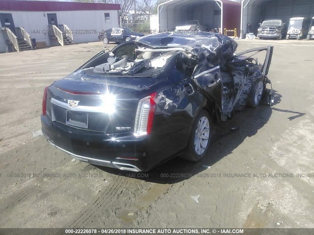 1G6AP5SX8F0141790 - 2015 CADILLAC CTS BLACK photo 4