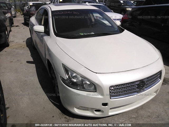 1N4AA5AP3CC816557 - 2012 NISSAN MAXIMA S/SV WHITE photo 6