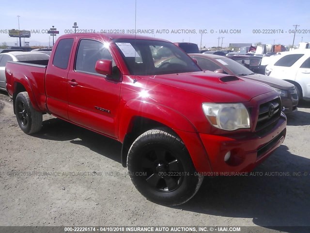 5TEUU42N46Z151213 - 2006 TOYOTA TACOMA ACCESS CAB Rot Foto 1