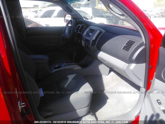 5TEUU42N46Z151213 - 2006 TOYOTA TACOMA ACCESS CAB Rot Foto 5